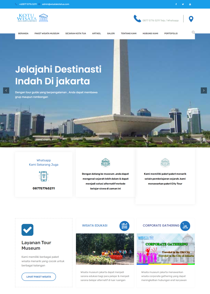 Pembuatan Website Dinas