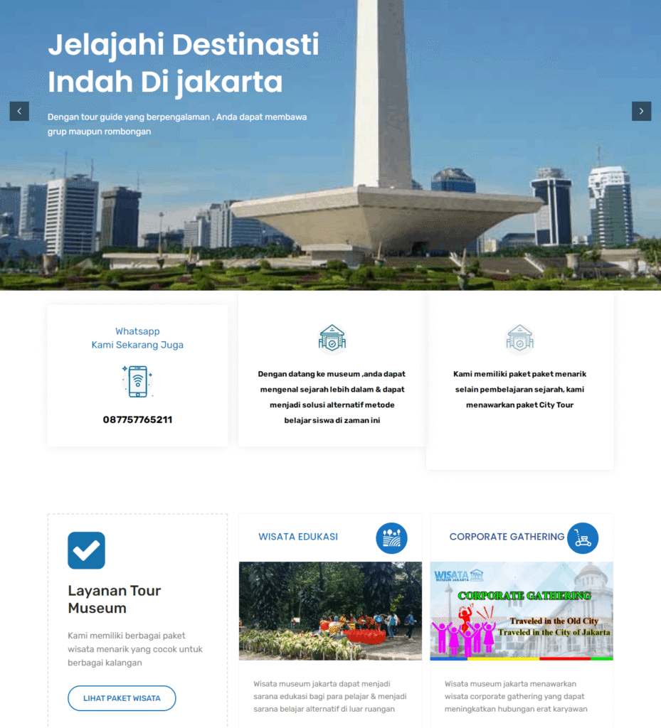 Pembuatan Website Dinas 1