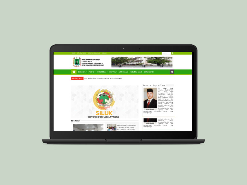 Pembuatan Web Dinas