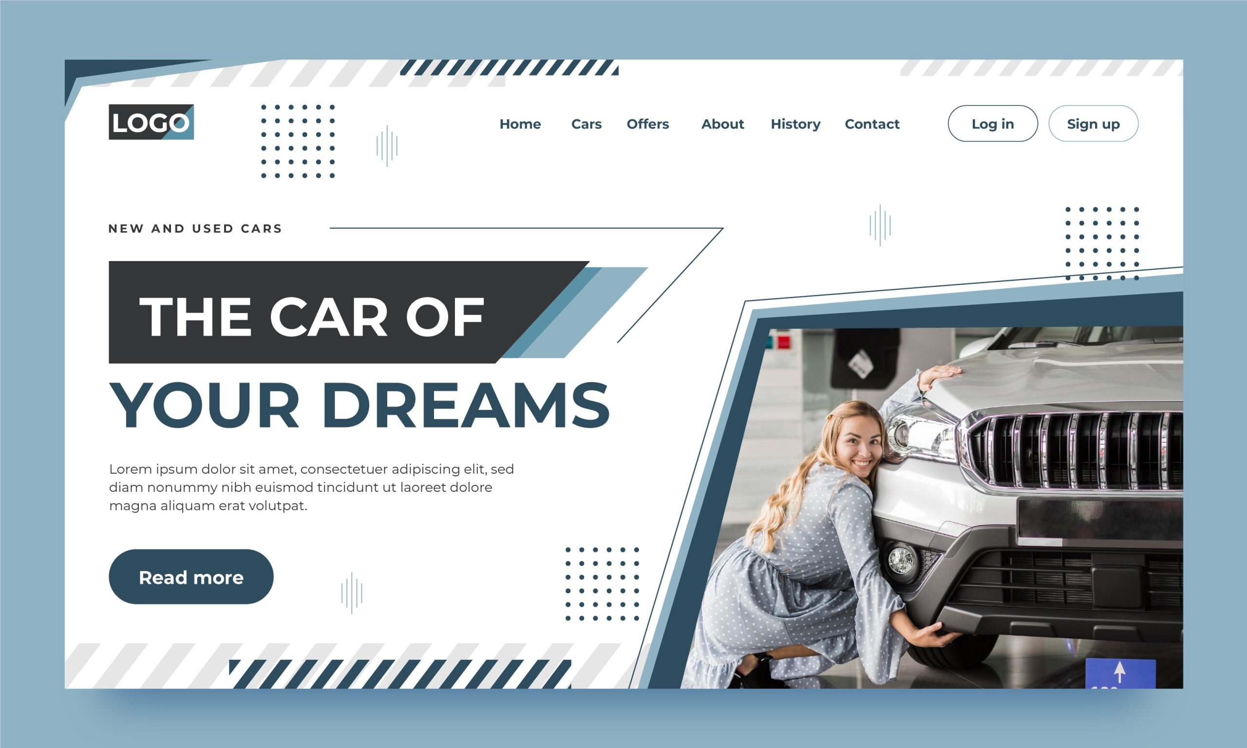 Pembuatan website penjualan mobil