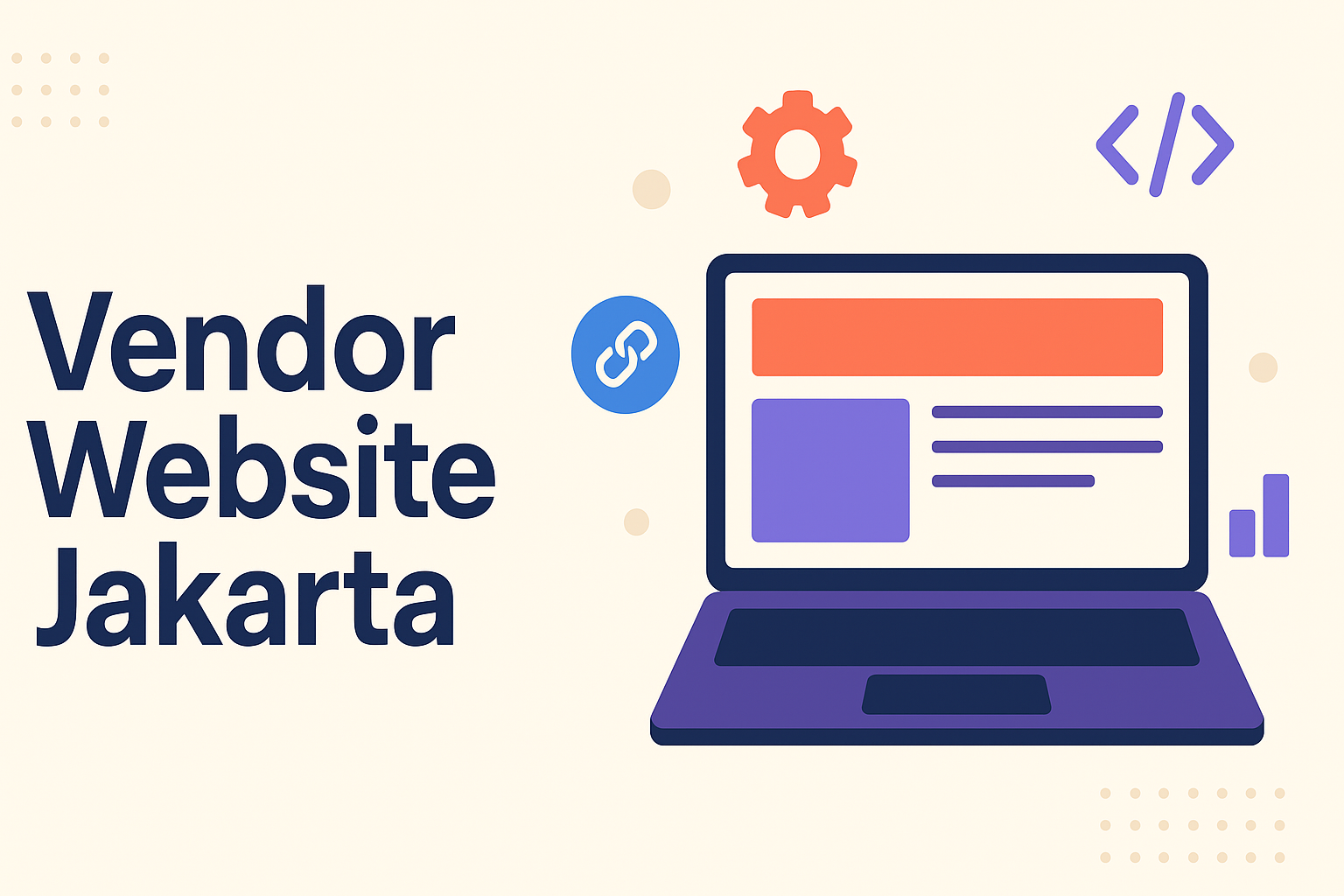 vendor website jakarta