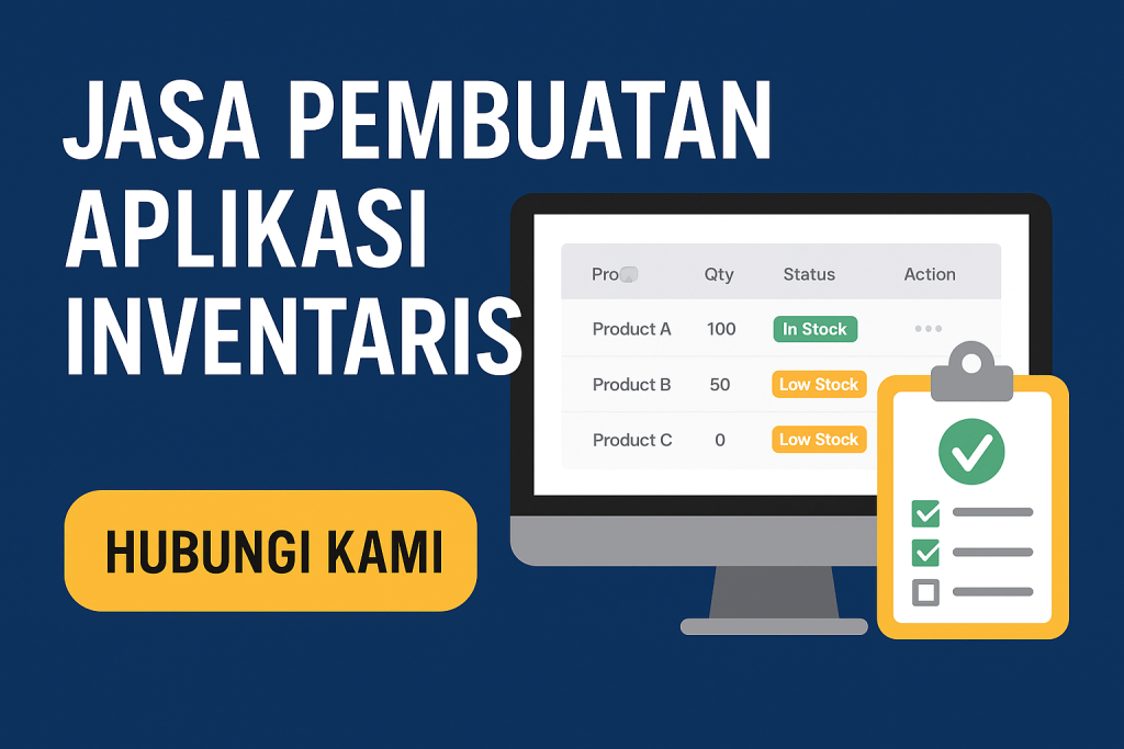 Jasa Pembuatan Aplikasi Inventaris