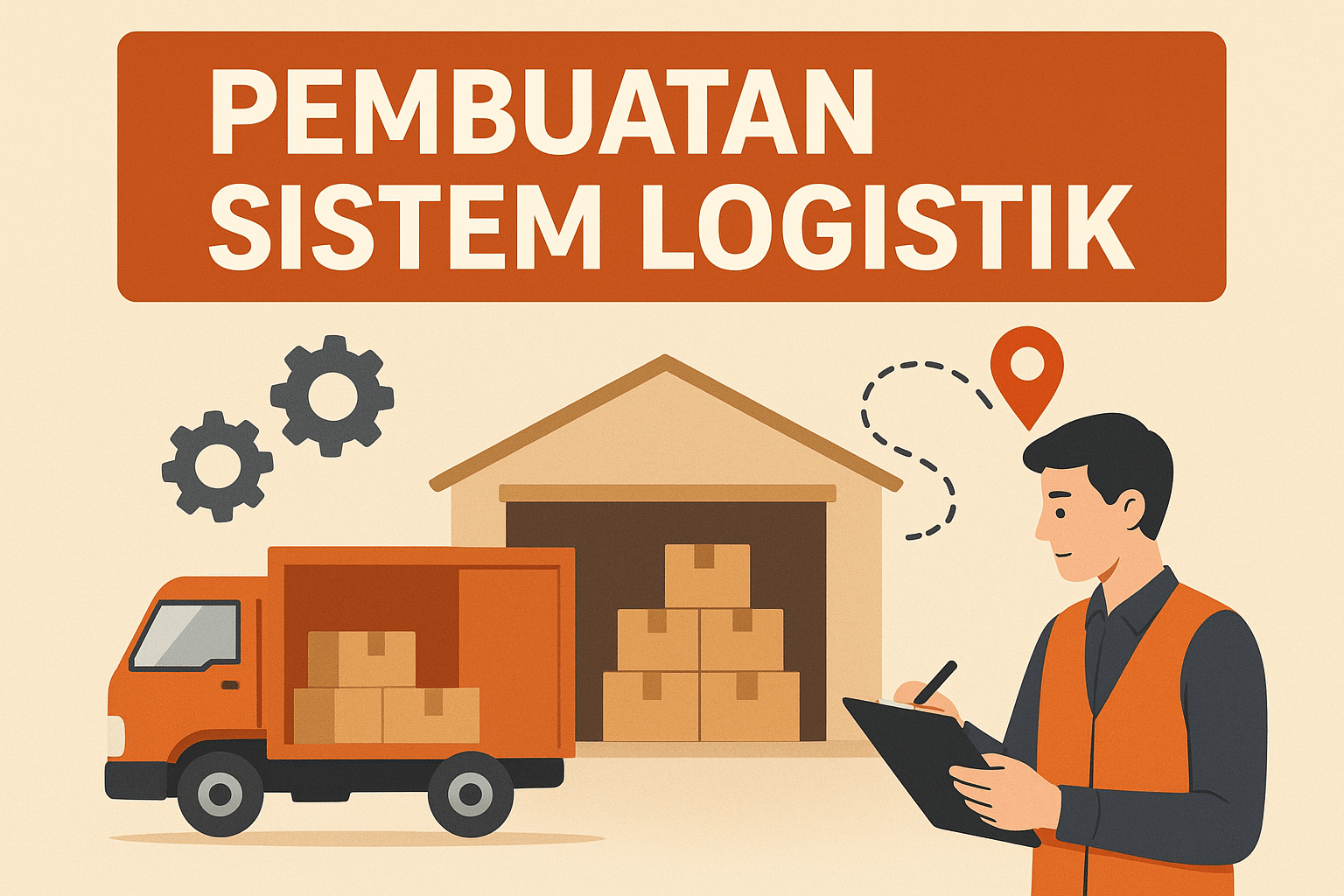 pembuatan sistem logistik