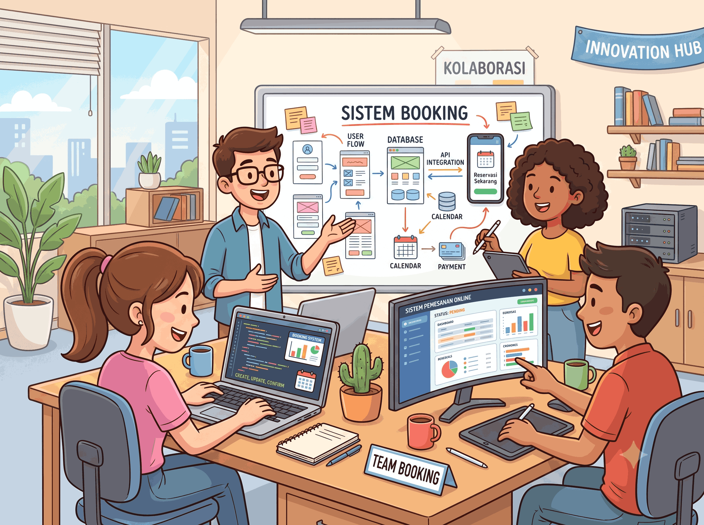 pembuatan sistem booking
