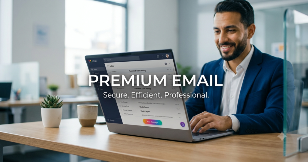 Email Premium : 10 Alasan Penting Menggunakan Email Profesional untuk Bisnis 1 Email Custom