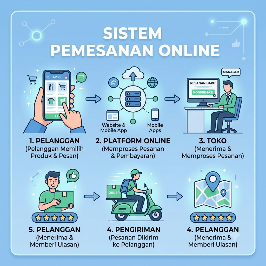 sistem pemesanan online